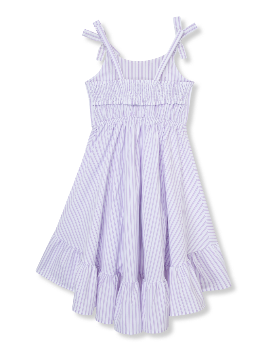 Ruffle High Low Dress